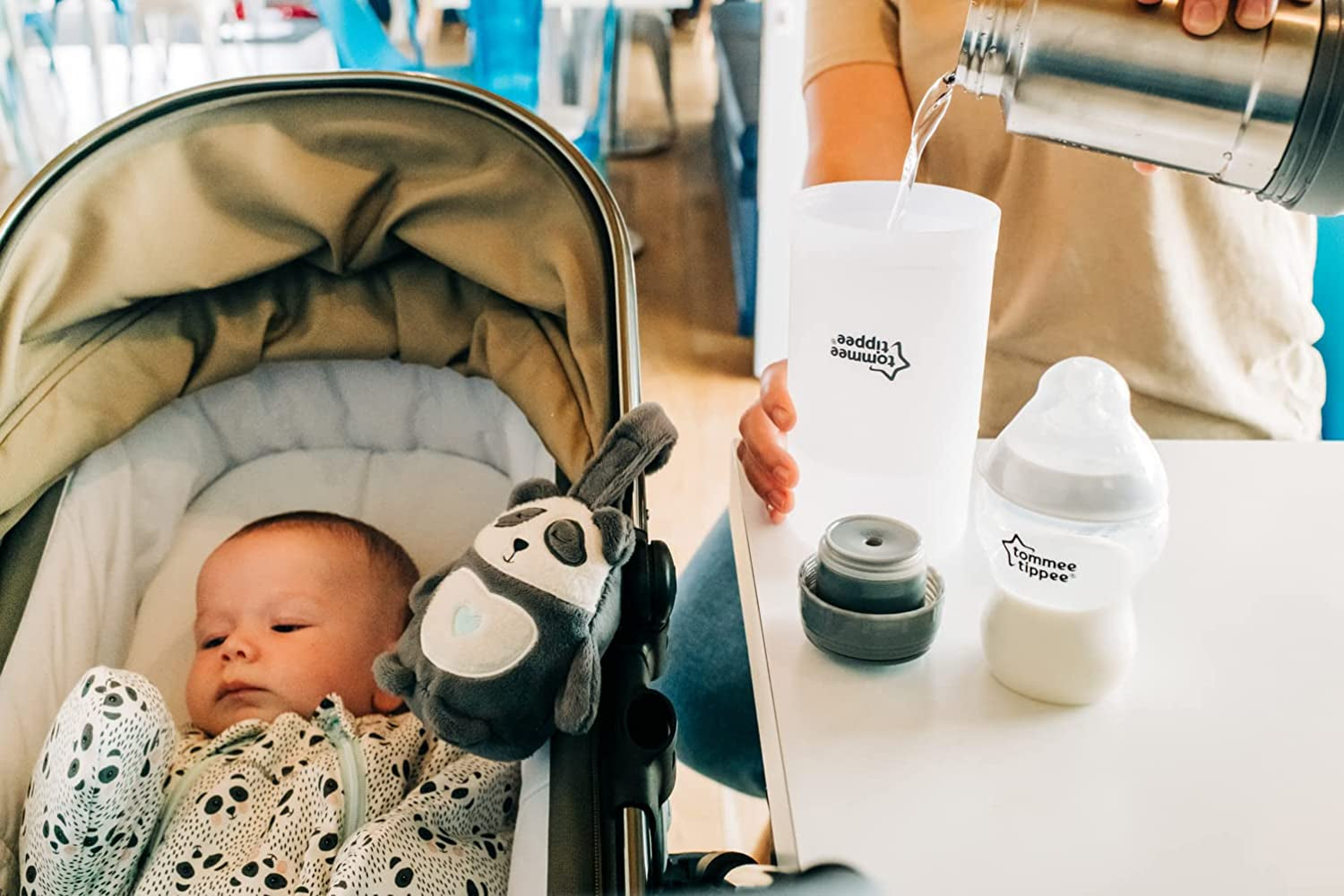 Tommee tippee closer to nature travel fashion bottle and food warmer