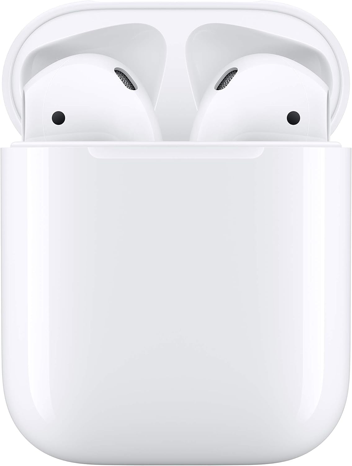 Airpods (2Nd Generation) Wireless Ear Buds, Bluetooth Headphones with Lightning Charging Case Included, over 24 Hours of Battery Life, Effortless Setup for Iphone